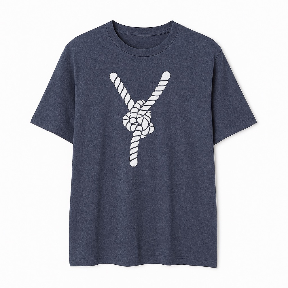 MacVittie Union Heather Graphic Tee – Minimalist Typography Shirt (Men’s XL)
